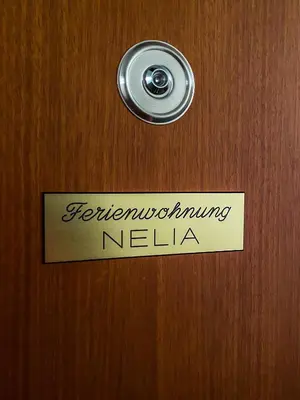 Grundriss der Unterkunft Ferienwohnung Nelia