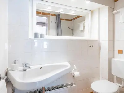 Ein Badezimmer in der Unterkunft Lieblingsort Lachen