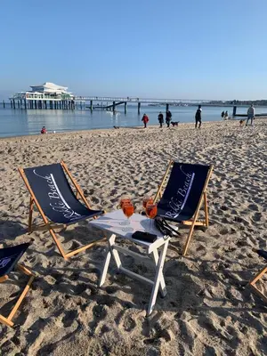 Ein Strand an oder in der Nähe der Ferienwohnung
