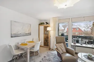 Ein Sitzbereich in der Unterkunft Wohldstrasse 6, Favorite Place Apartment 9