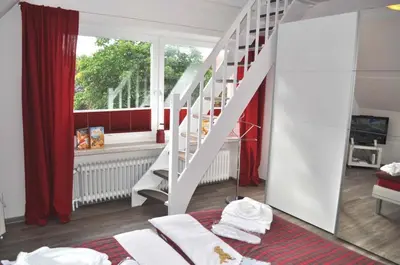 Ein Bett oder Betten in einem Zimmer der Unterkunft myOSTSEE Feeling Ferienwohnung