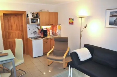Küche/Küchenzeile in der Unterkunft Villa Seestern Ferienwohnung Nr 01