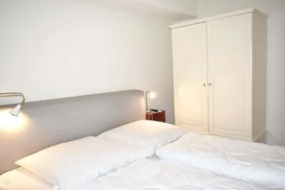Ein Bett oder Betten in einem Zimmer der Unterkunft Villa Seestern Ferienwohnung Nr 07