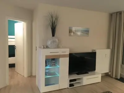 TV/Unterhaltungsangebot in der Unterkunft StrandMÖWE Scharbeutz