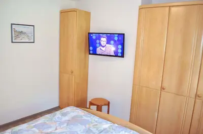 TV/Unterhaltungsangebot in der Unterkunft Am Rosenhain 12 Ferienwohnung Nr 03