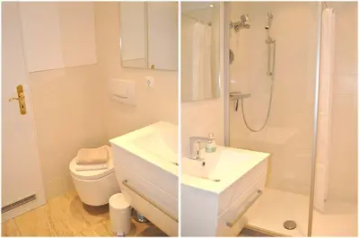 Ein Badezimmer in der Unterkunft App 44 Seestern Ferienwohnung