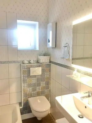 Ein Badezimmer in der Unterkunft Villa Imme