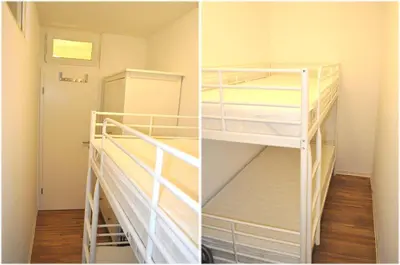 Ein Bett oder Betten in einem Zimmer der Unterkunft Domizil am Meer Nr 06 Ferienwohnung