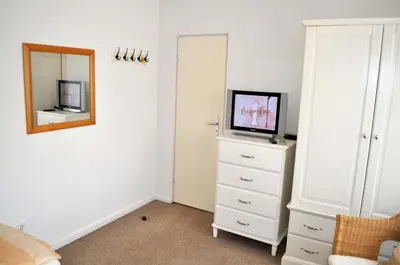 TV/Unterhaltungsangebot in der Unterkunft Gästehaus Steinhardt Ferienwohnung Nr 03