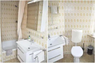 Ein Badezimmer in der Unterkunft Gästehaus Steinhardt Ferienwohnung Nr 03
