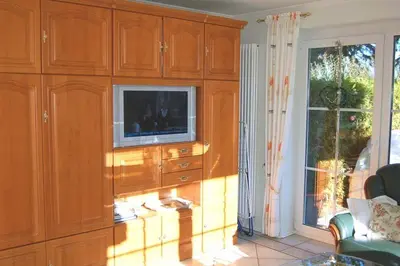 TV/Unterhaltungsangebot in der Unterkunft Haus am Kurpark Ferienwohnung Nr 03