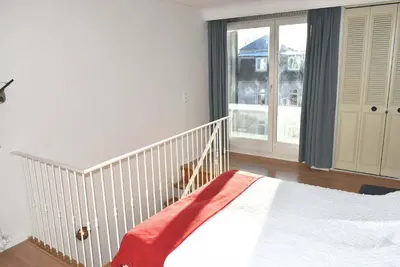 Ein Bett oder Betten in einem Zimmer der Unterkunft Haus Miramar Ferienwohnung Nr 20