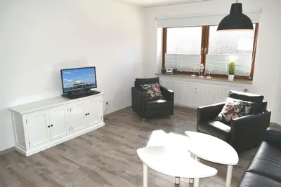 TV/Unterhaltungsangebot in der Unterkunft Haus Seeburg Ferienwohnung Nr 01