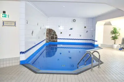 Der Swimmingpool an oder in der Nähe von Haus Windrose Ferienwohnung Nr 09
