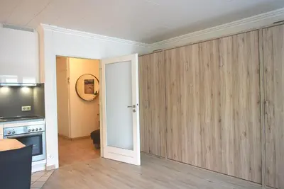 Küche/Küchenzeile in der Unterkunft Leuchtturm Appartement
