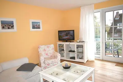 TV/Unterhaltungsangebot in der Unterkunft Ostseeallee 2 Ferienwohnung Nr 05