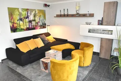 Küche/Küchenzeile in der Unterkunft Ostseeallee 4 Ferienwohnung Nr 01