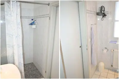 Ein Badezimmer in der Unterkunft Ostseeallee 4 Ferienwohnung Nr 20