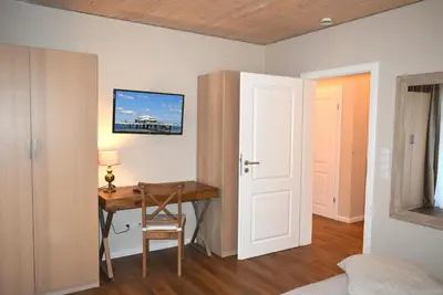 TV/Unterhaltungsangebot in der Unterkunft Villa Somersby Ferienwohnung Nr 01