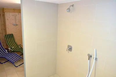 Ein Badezimmer in der Unterkunft Villa Somersby Ferienwohnung Nr 04