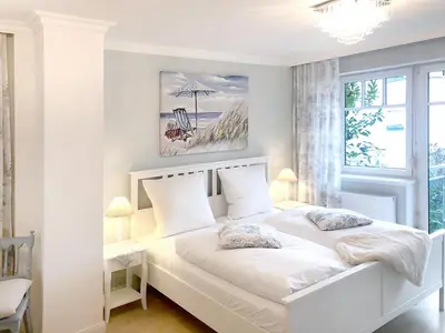 Ein Bett oder Betten in einem Zimmer der Unterkunft Unser Sommerhaus
