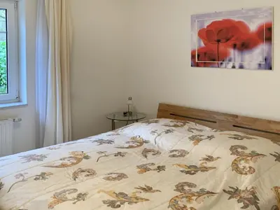 Ein Bett oder Betten in einem Zimmer der Unterkunft Barendorf Whg Fritscher