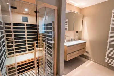 Ein Badezimmer in der Unterkunft Ocean House Traum