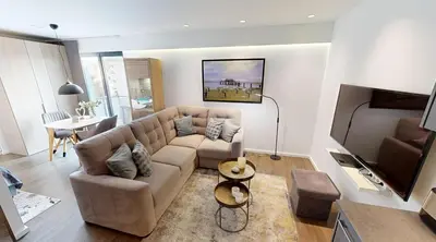 TV/Unterhaltungsangebot in der Unterkunft Ocean House Glück
