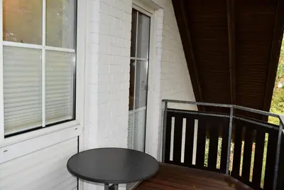 Ein Balkon oder eine Terrasse in der Unterkunft Haus Windrose Ferienwohnung Nr 21