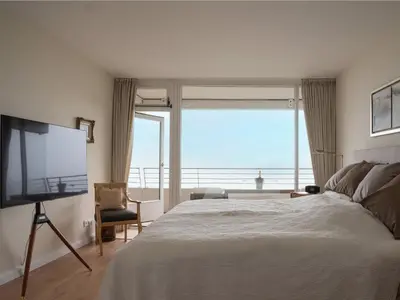 Ein Bett oder Betten in einem Zimmer der Unterkunft Baltic Panorama Suite