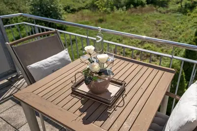 Ein Balkon oder eine Terrasse in der Unterkunft Esprit 4