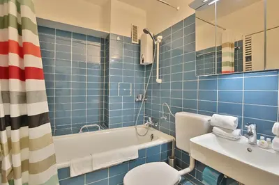 Ein Badezimmer in der Unterkunft Haus Nautica Nautica Appartement 08