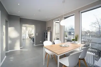 Ein Sitzbereich in der Unterkunft PAR1 Ferienwohnung Appartement 28