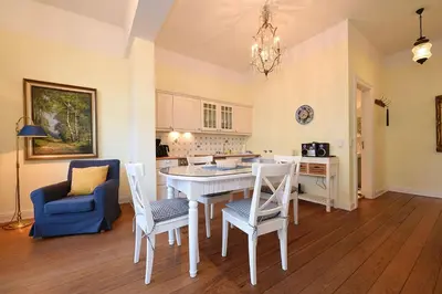 Küche/Küchenzeile in der Unterkunft Morning House Ferienwohnung 1