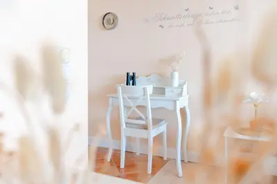 Grundriss der Unterkunft Ferienwohnung Meerblick und Golf