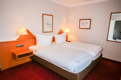 Ein Bett oder Betten in einem Zimmer der Unterkunft 3C-Appartements