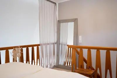 Ein Bett oder Betten in einem Zimmer der Unterkunft Wald 020 - 