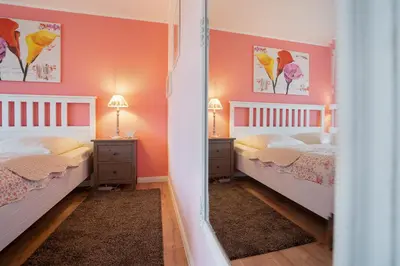 Ein Bett oder Betten in einem Zimmer der Unterkunft KON 003