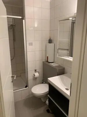 Ein Badezimmer in der Unterkunft H5 20 - Hanseat - Außenschwimmbad