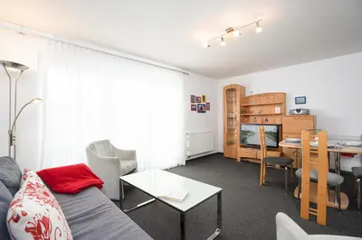 Ein Sitzbereich in der Unterkunft FIS 502 - Hanseaten Residenz