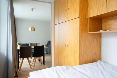 Ein Bett oder Betten in einem Zimmer der Unterkunft ABS 012
