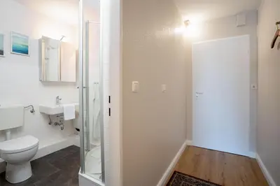 Ein Badezimmer in der Unterkunft ABS 012