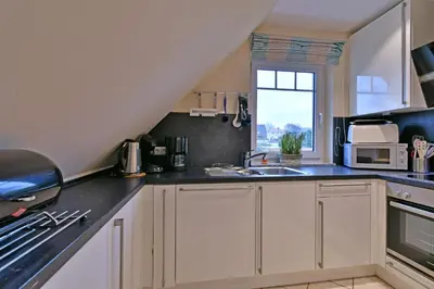 Küche/Küchenzeile in der Unterkunft PCH 16B - Appartement 