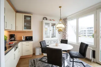 Küche/Küchenzeile in der Unterkunft TER 315 - Terrassenhuegel - Seeblick