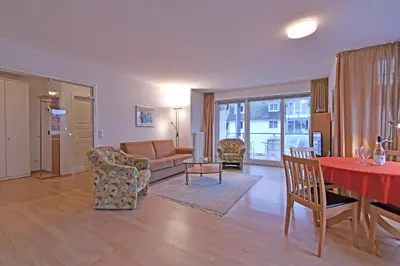Ein Sitzbereich in der Unterkunft BER 511 - Appartementresidenz