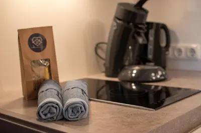 Kaffee-/Teezubehör in der Unterkunft Plaza Premium Timmendorfer Strand Schöne Aussicht 285