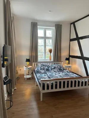 Ein Bett oder Betten in einem Zimmer der Unterkunft Toscana
