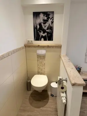 Ein Badezimmer in der Unterkunft Toscana