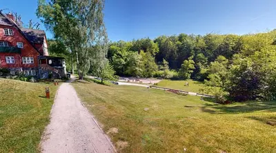 Naturlandschaft in der Nähe der Pension