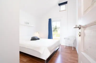 Ein Bett oder Betten in einem Zimmer der Unterkunft Strandpark Sierksdorf H084